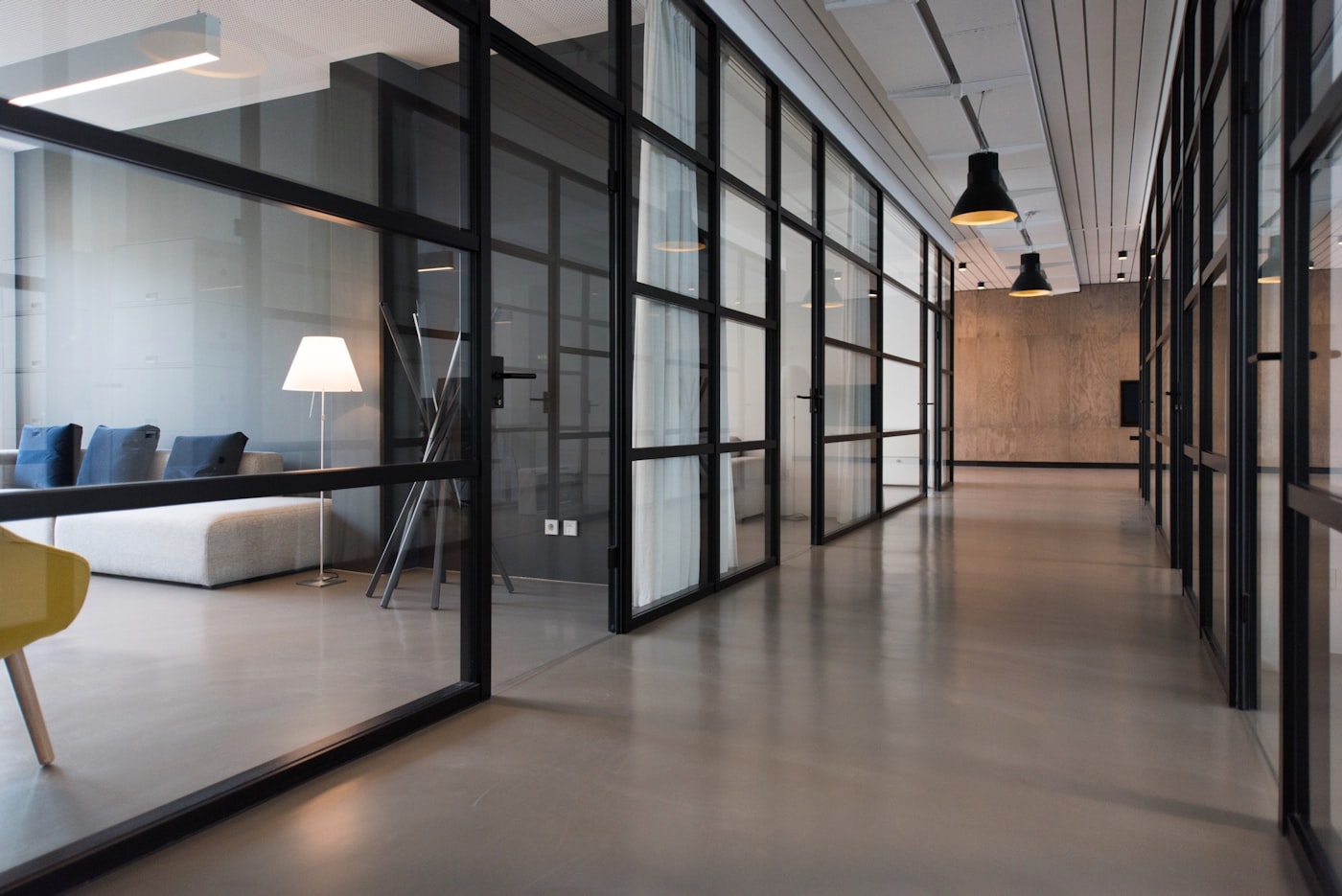 Operations team in a modern telecom workspace